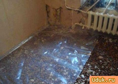 Подсыпка для бетонного пола по грунту