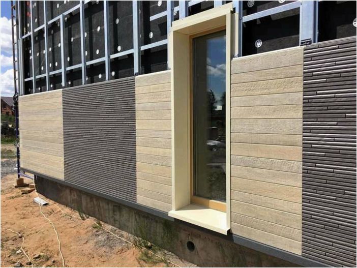 Фасадные панели для наружной отделки дома: красивая облицовка и современный дизайн