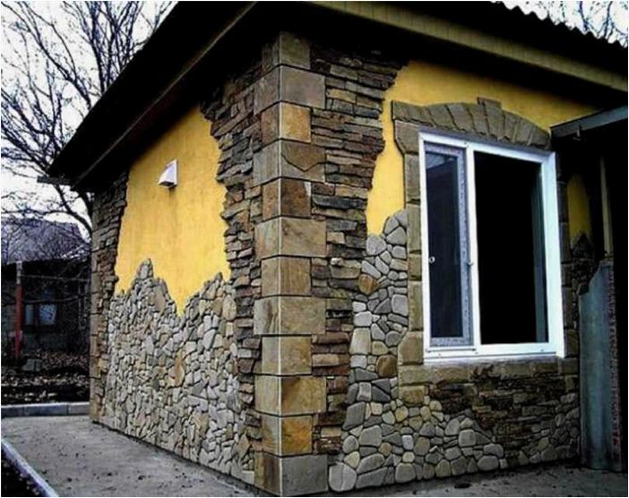 Отделка фасада камнем — идеи красивого дизайна и необычной облицовки для частного дома